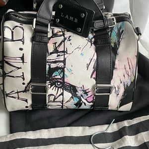 “L.A.M.B. For life”NWTsatchel mistaken for dinner